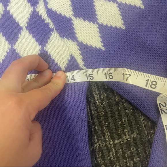 Vintage 1980’s Cherry Stix Wool Blend Preppy Crew Neck pullover sweater - Picture 9 of 10